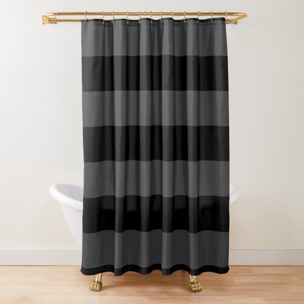 Item preview, Big Stripes Black Dark Gray designed and sold by Miss Striped.