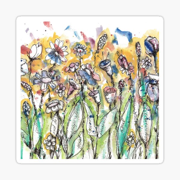 Feel Good Flowers Passion Sticker