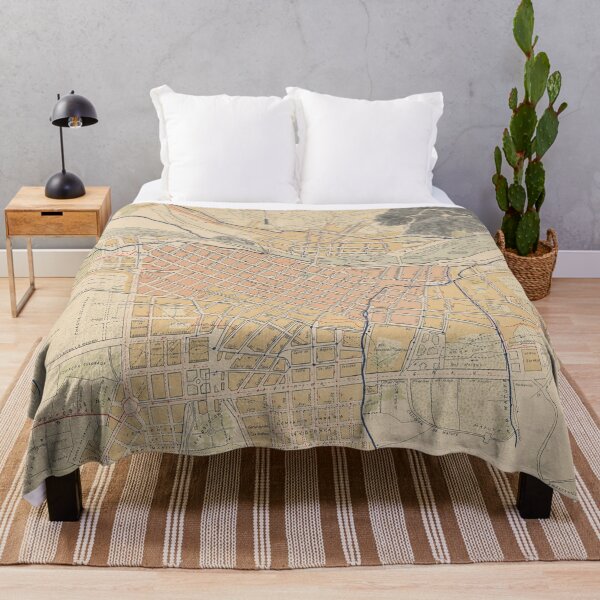 Item preview, Vintage Lima Peru Map (1904) designed and sold by BravuraMedia.