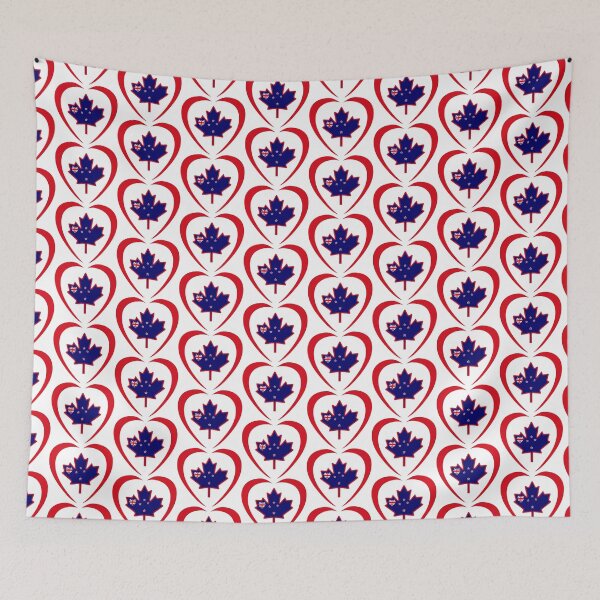 Item preview, New Zealander Canadian Multinational Patriot Flag Series (Heart) designed and sold by Carbon-Fibre Media.