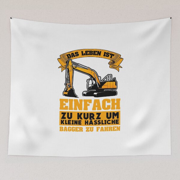 Item preview, Excavator driver saying excavator funny designed and sold by Evelyn Bitter.