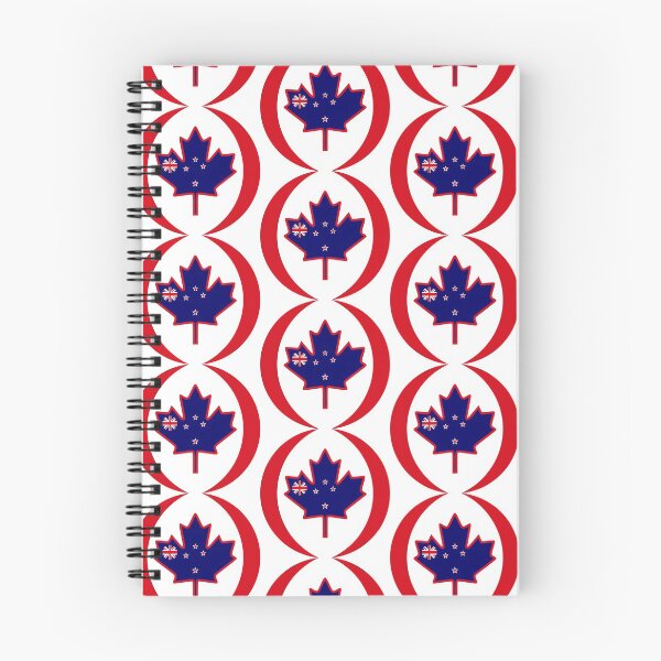 Item preview, New Zealander Canadian Multinational Patriot Flag Series designed and sold by Carbon-Fibre Media.