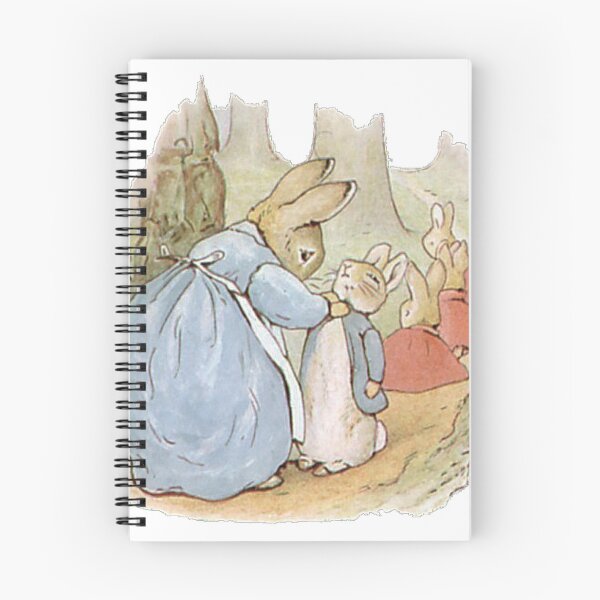 Item preview, “NOW RUN ALONG DEARS” said MRS RABBIT HER CHILDREN - from the TALE OF PETER RABBIT designed and sold by johndhalsted.
