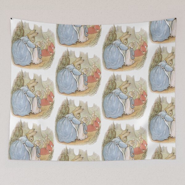 Item preview, “NOW RUN ALONG DEARS” said MRS RABBIT HER CHILDREN - from the TALE OF PETER RABBIT designed and sold by johndhalsted.