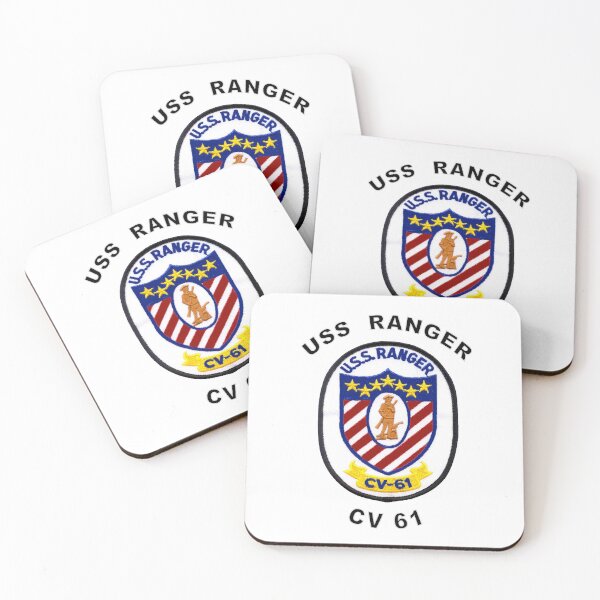 Item preview, USS Ranger (CV/CVA-61) Crest designed and sold by Nikki SpaceStuffPlus.