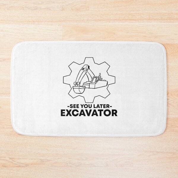 Item preview, Excavator driver saying excavator funny designed and sold by Evelyn Bitter.