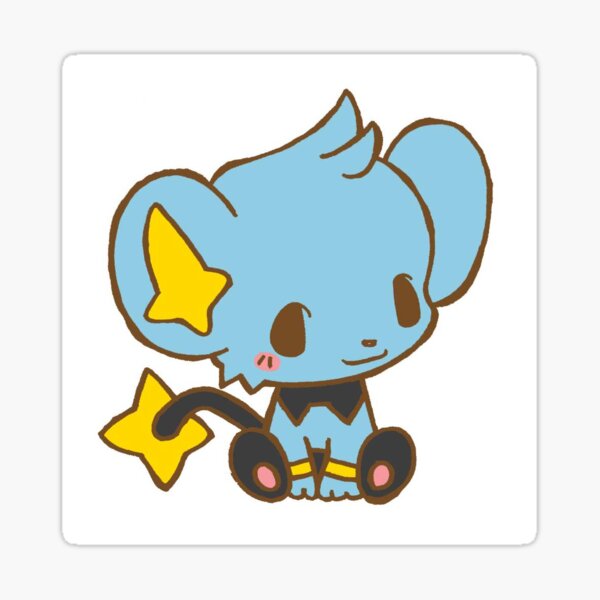 Pokemon Shinx Lixy Sticker By Valentinjdr Redbubble