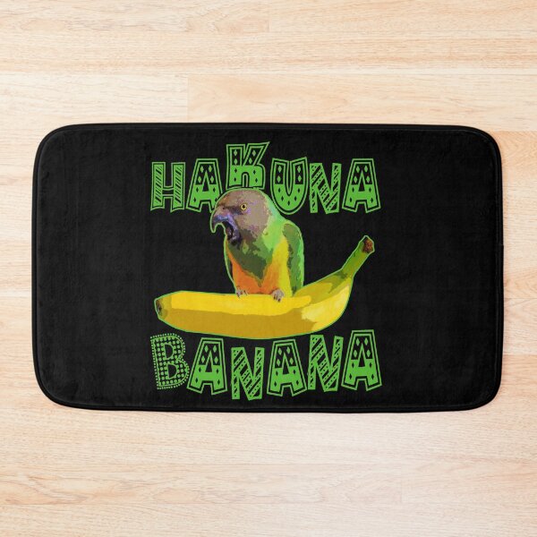 Item preview, Senegal Parrot Funny Hakuna Banana Meme designed and sold by RiffXS.
