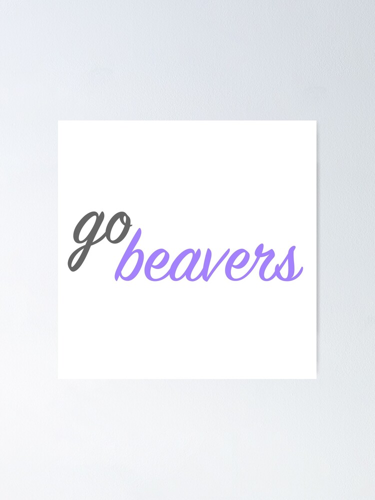 "Go City College of New York Beavers" Poster for Sale by brianacecilia