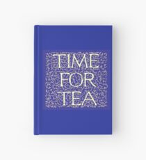 Time For Tea (Royal Blue) Hardcover Journal