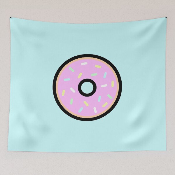 Item preview, Strawberry Frosted Sprinkle Donut designed and sold by Tinglepip.