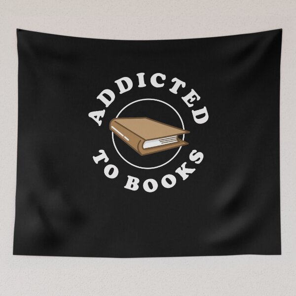 Item preview, Addicted To Books designed and sold by Yipptee Shirts.