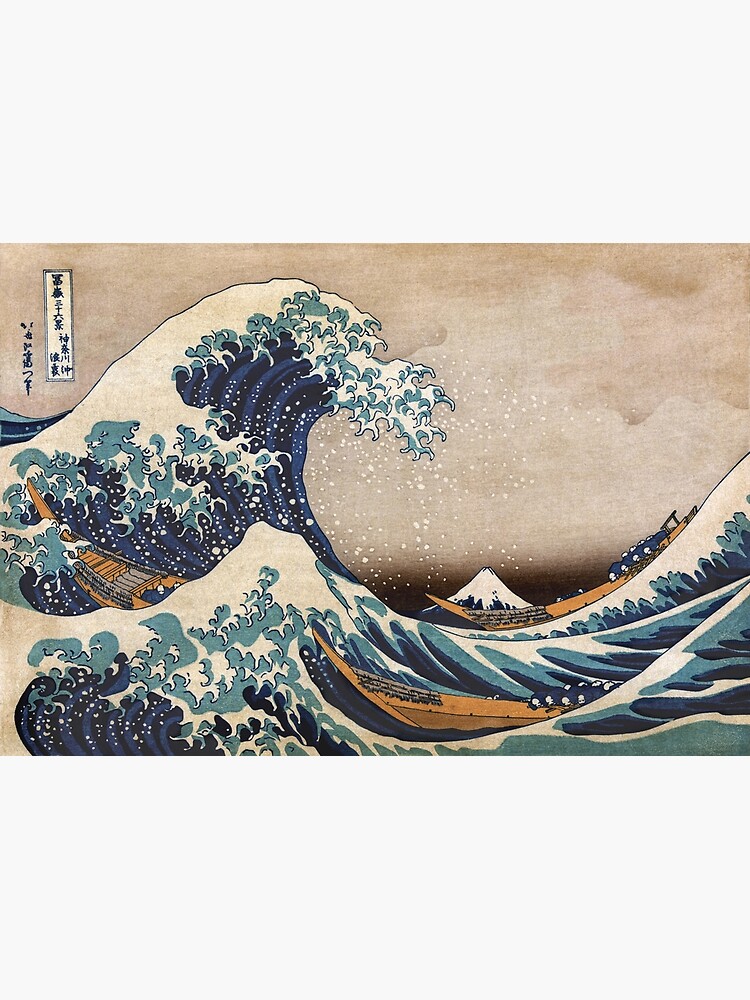 The Great Wave off Kanagawa by VintageArchive