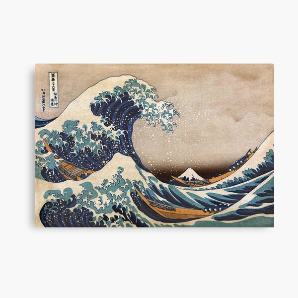 The Great Wave off Kanagawa Canvas Print