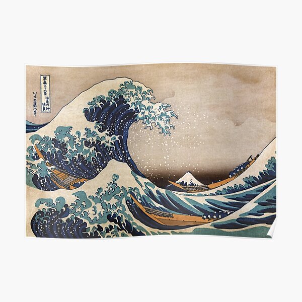 The Great Wave off Kanagawa Poster