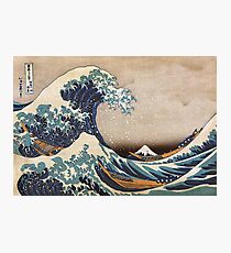 The Great Wave off Kanagawa Photographic Print