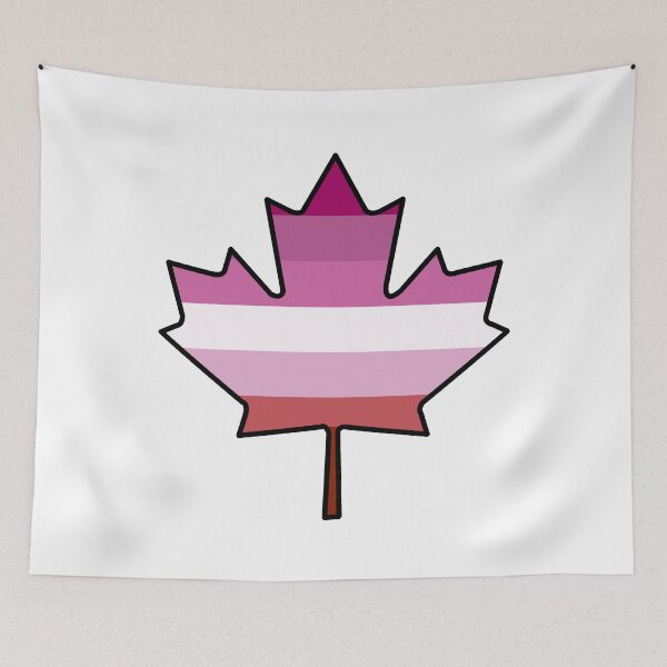Item preview, Maple Leaf Lesbian Pride! designed and sold by Sun Dog Montana.