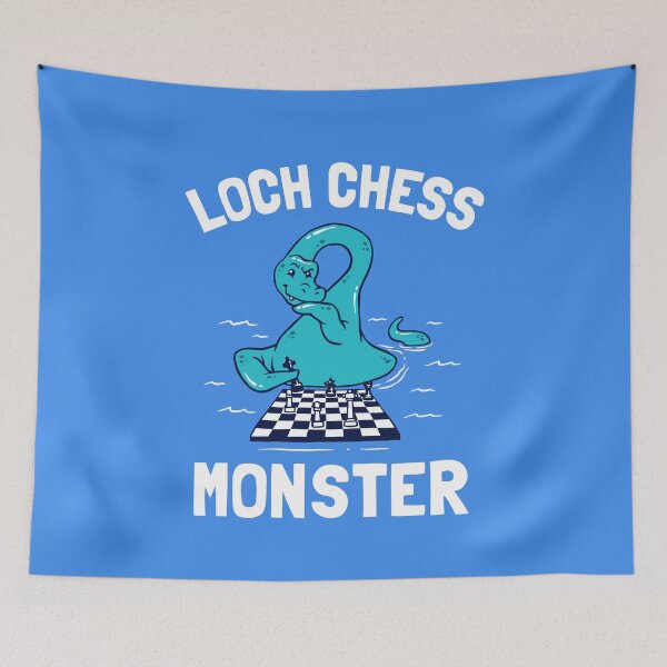 Item preview, Loch Chess Monster designed and sold by Yipptee Shirts.