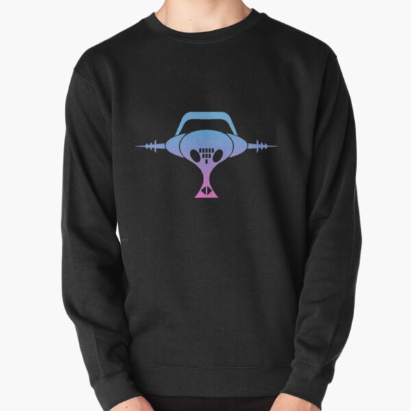 Jet Set Radio Graffiti Soul Pink+Blue Pullover Sweatshirt