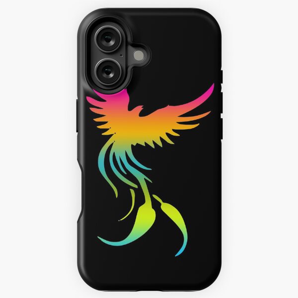 Aperçu de l'œuvre Oiseau mythique coloré Phoenix créée et vendue par Smaragdas.