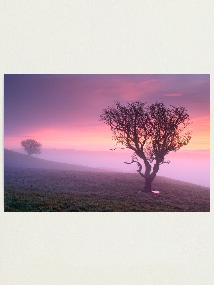 Alternate view of Misty sunrise, The Helm - Cumbria Photographic Print