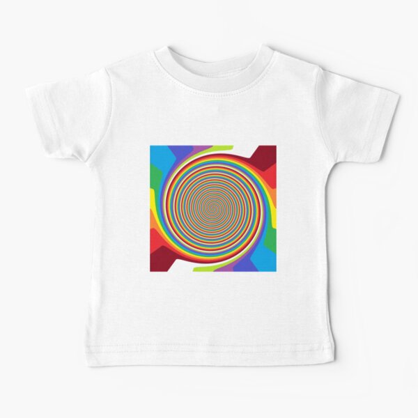 Op art - art movement, short for optical art, is a style of visual art that uses optical illusions Baby T-Shirt