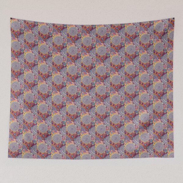 Item preview, Mushrooms and mandala designed and sold by Eugenie  Darmon n.