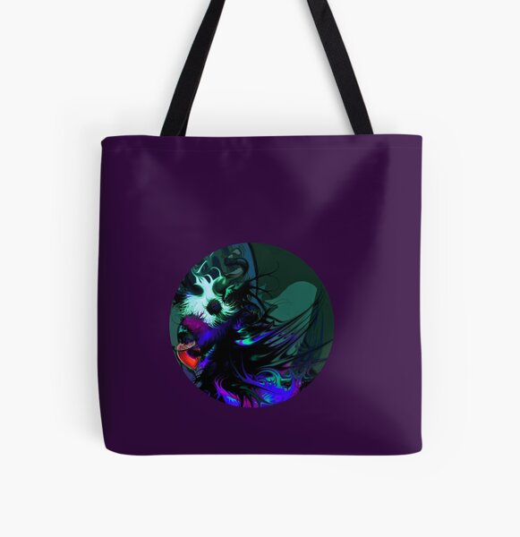 Sqwark All Over Print Tote Bag