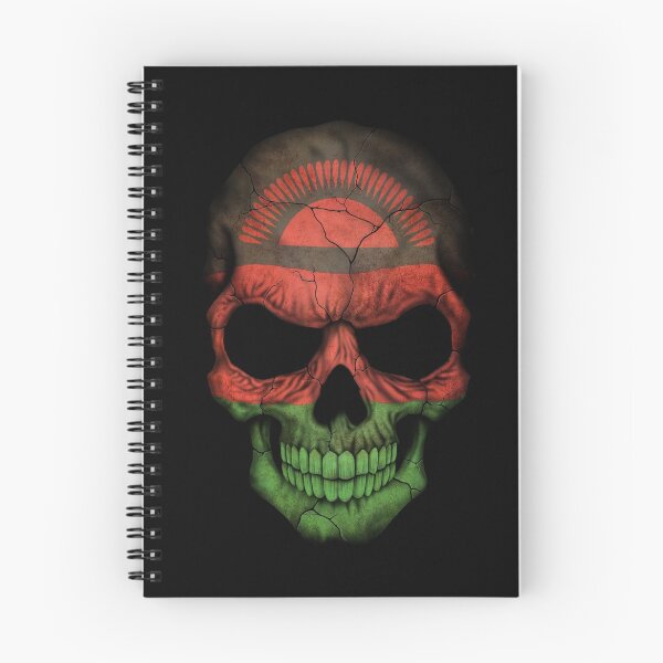 Item preview, Malawi Flag Skull designed and sold by JeffBartels.