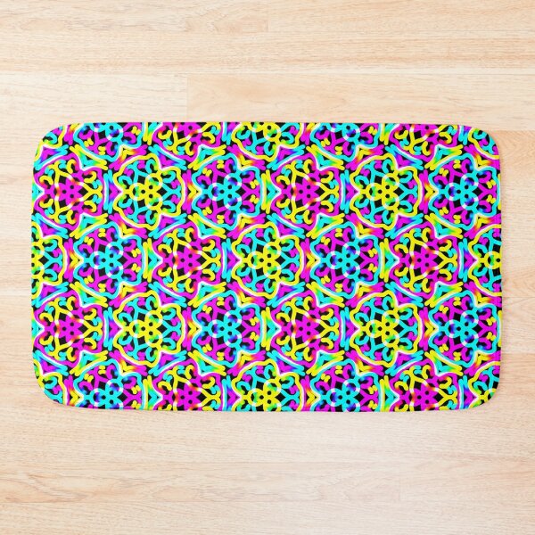 Item preview, Colorido patrón Squirly pero más! designed and sold by weavernap.