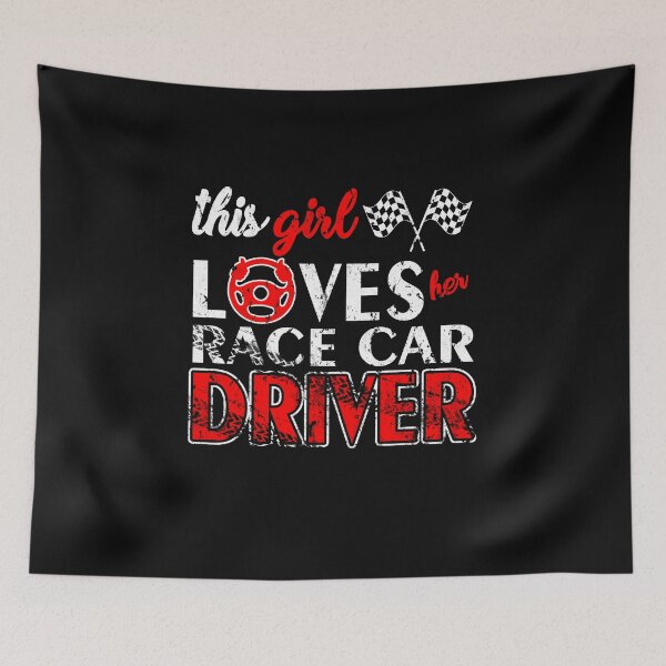 Item preview, This Girl Loves Her Race Car Driver  designed and sold by RiffXS.