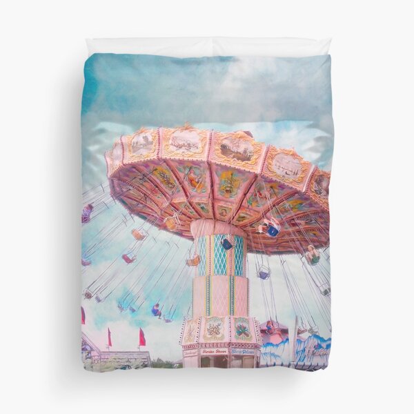 Ride the Sky (Painted Version) Duvet Cover