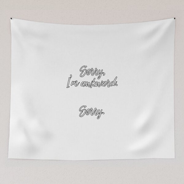 Item preview, Sorry I'm Awkward designed and sold by WordvineMedia.