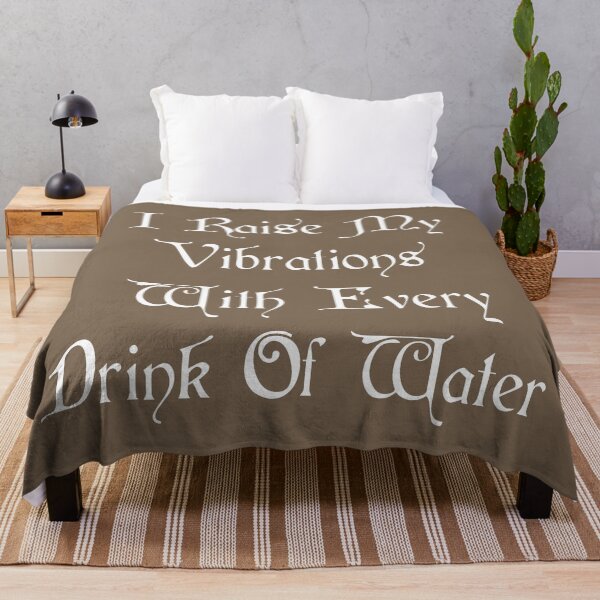 Item preview, Vibrations Affirmation Drink Water designed and sold by Roanemermaid.