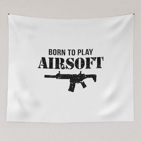 Item preview, Born To Play Airsoft designed and sold by WordvineMedia.