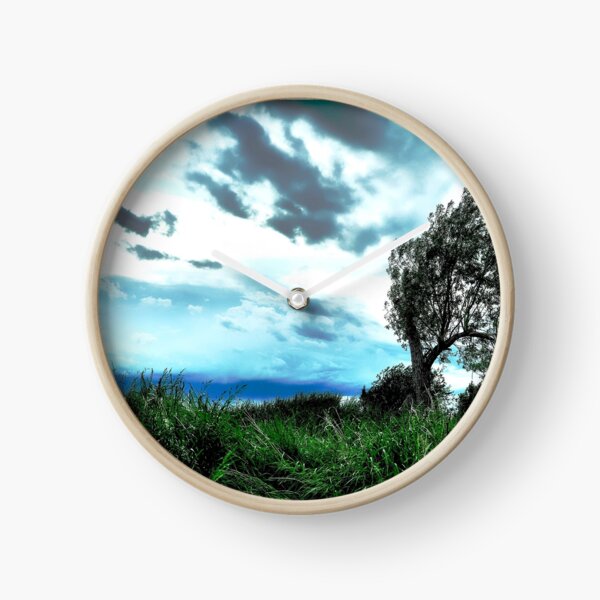 Stormy Skies Clock