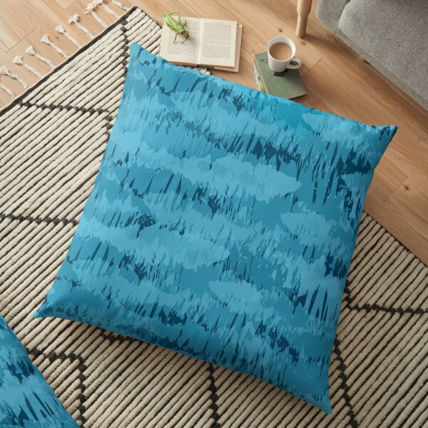 Ocean shoal Floor Pillow