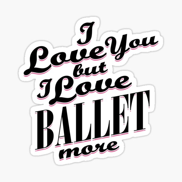 Item preview, ballet designed and sold by WordvineMedia.