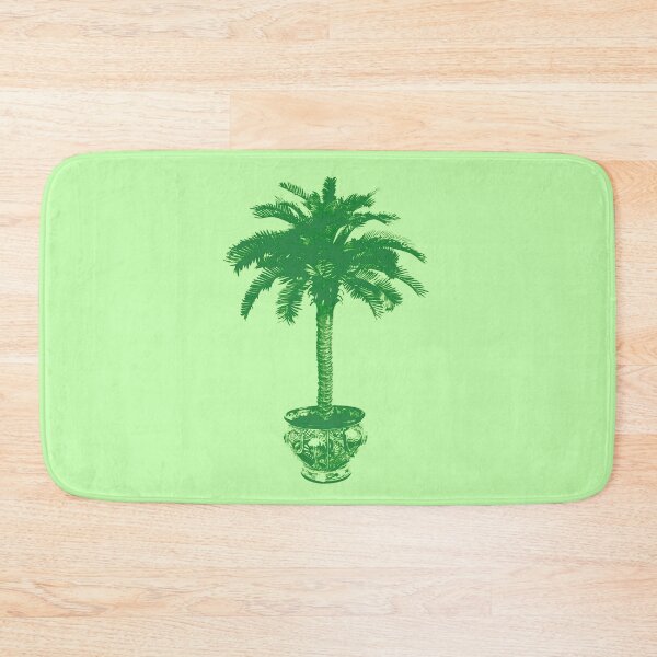 Item preview, Potted Palm Tree, emerald and light green designed and sold by Marymarice.