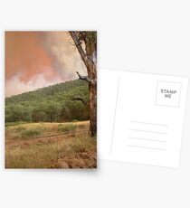 Fire, Wandiligong Postcards
