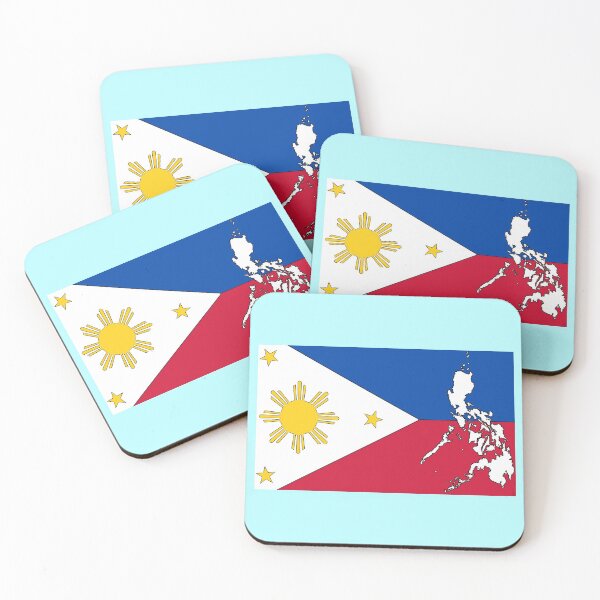 Item preview, Philippines Map With Philippine Flag designed and sold by Havocgirl.