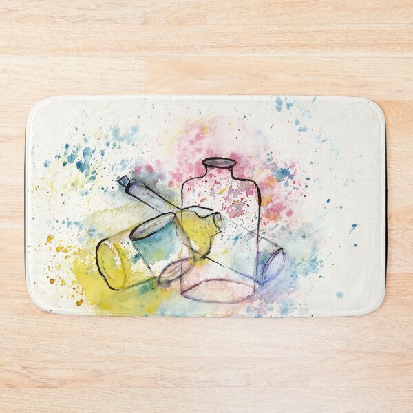 Item preview, Bottles and glass designed and sold by Cacatuart.