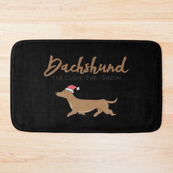 Item preview, Dachshund Through The Snow designed and sold by WordvineMedia.