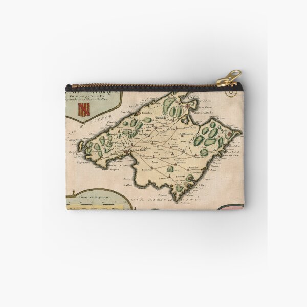 Item preview, Vintage Mallorca Island Map (1715) designed and sold by BravuraMedia.