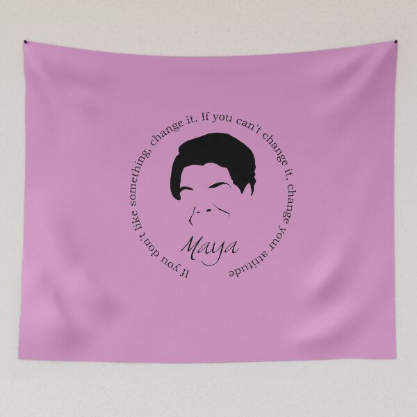 Item preview, Maya Angelou Quote designed and sold by The Dead  Writers Circle.