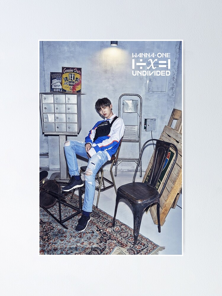 Wanna One Light Yoon Jisung Poster By Pd101emporium Redbubble