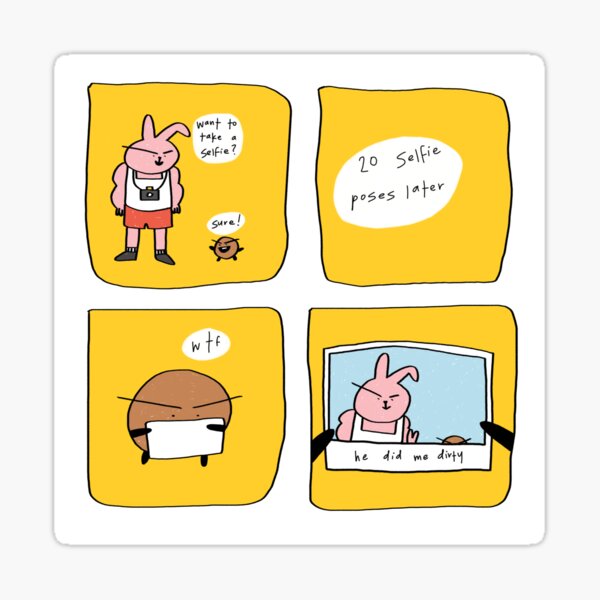 SHOOKY AND COOKY SELFIE Sticker