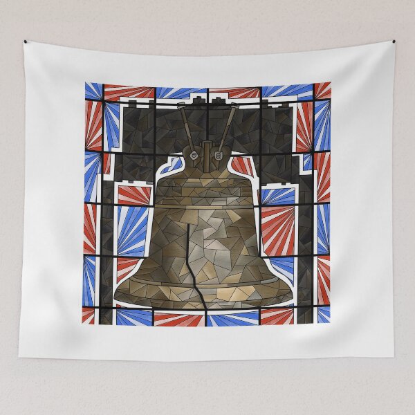 Item preview, Liberty Bell stained glass painting designed and sold by JoyfulJen.