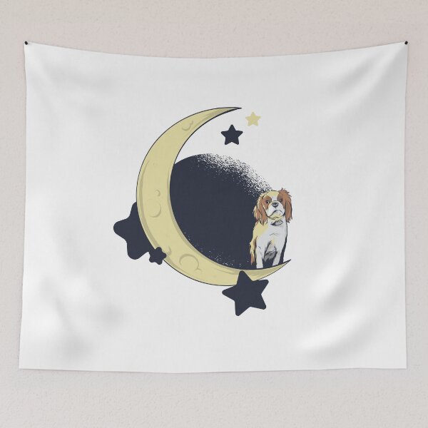 Item preview, Dog Landing On The Moon designed and sold by mehdi-bianco.