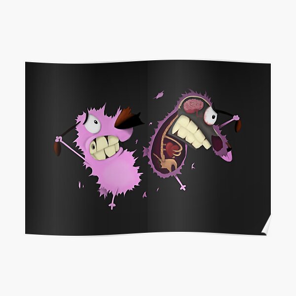 Courage, The Cowardly Dog Poster
